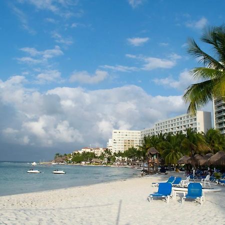Oceanfront Condo At Voted Best Cancun Sandy Beach Eksteriør billede