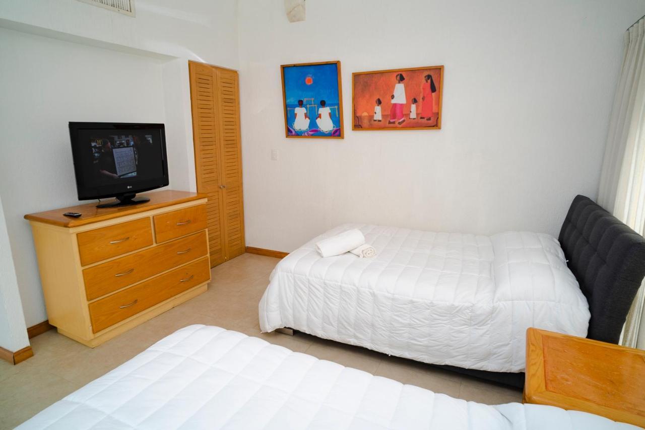 Oceanfront Condo At Voted Best Cancun Sandy Beach Eksteriør billede